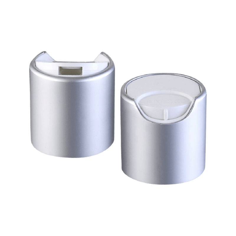 Caipín diosca plaisteach PP airgid bán