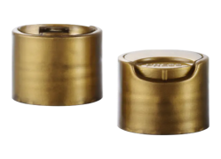 Uasghrádaigh do phacáistiú le caipíní barr diosca plaisteacha stylish